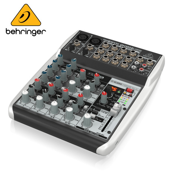 德國 Behringer XENYX QX1002USB 10軌 混音器 / 耳朵牌 台灣公司貨 德國 Behringer XENYX QX1002USB 10軌 混音器 / 耳朵牌 台灣公司貨