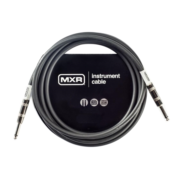 Dunlop MXR DCIS10 10呎 雙直頭 樂器用 導線 3公尺【吉他/貝斯/電子琴/6.3mm 電子樂器/皆適用】 