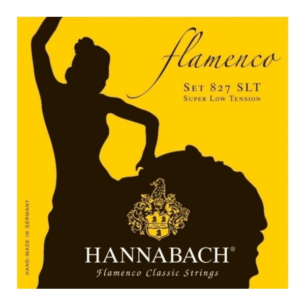 HANNABACH 827SLT 超低張力 古典吉他弦 佛拉明哥專業用弦 特殊防腐蝕塗層鍍銀纏弦【古典弦專賣店/尼龍弦】 