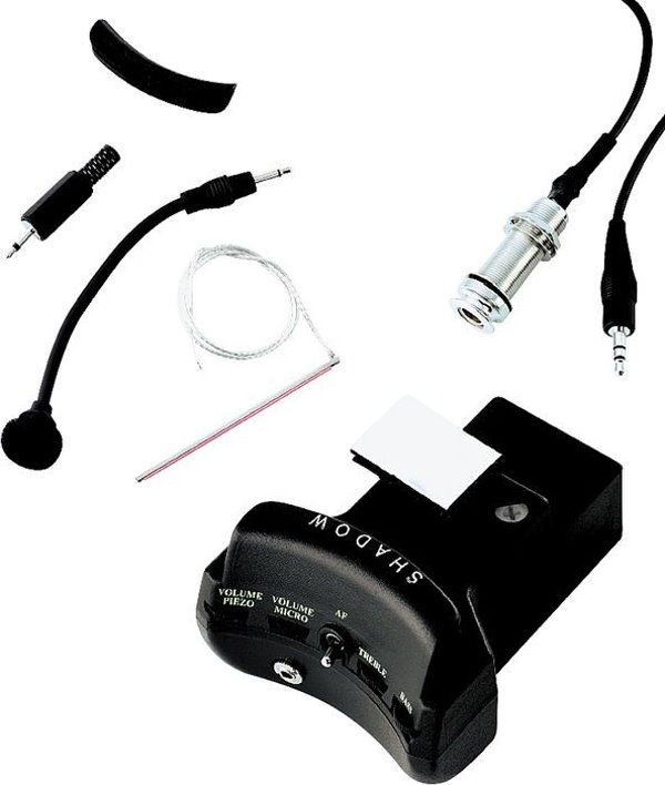 德國製造 Shadow Sh Ec 22 民謠/古典吉他拾音器 