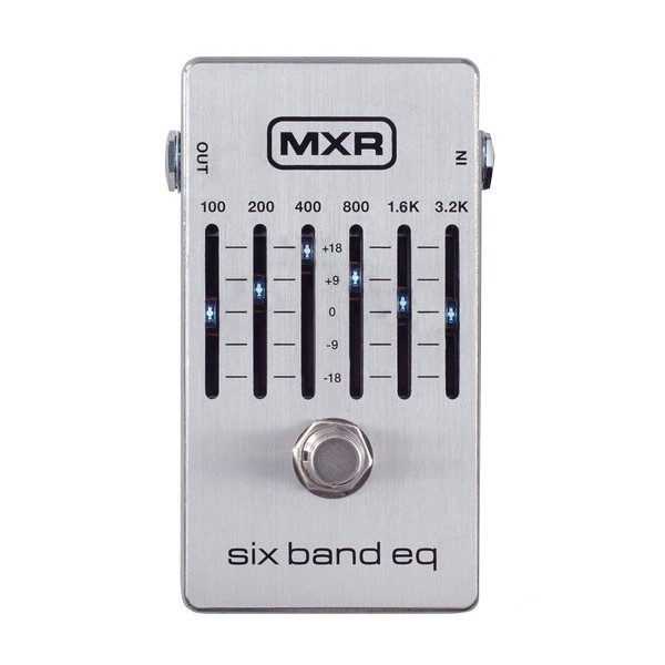 Dunlop M109S 6段EQ效果器【MXR/Six Band EQ】 