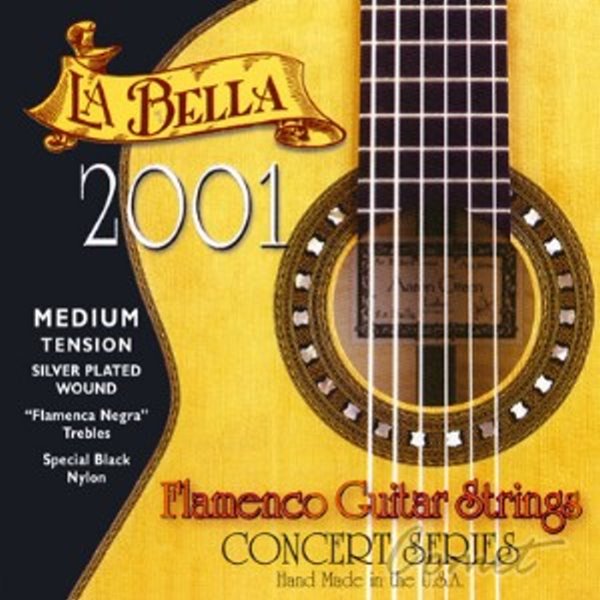 La Bella 2001fm 中張力-佛朗明哥古典吉他專用弦【古典弦專賣店/尼龍弦/2001-fm】 