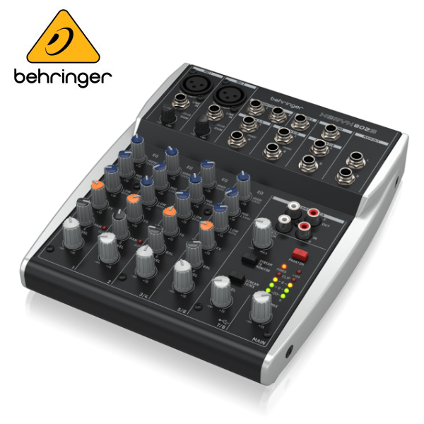 德國 Behringer XENYX 802S 8軌混音器 / 耳朵牌 錄音介面 直播神器 台灣公司貨 德國 Behringer XENYX 802S 8軌混音器 / 耳朵牌 錄音介面 直播神器 台灣公司貨