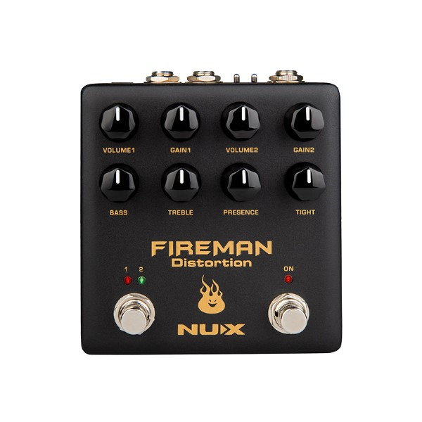 NUX NDS-5 Fireman 破音效果器【Distortion/NDS5/原廠公司貨一年保固】 