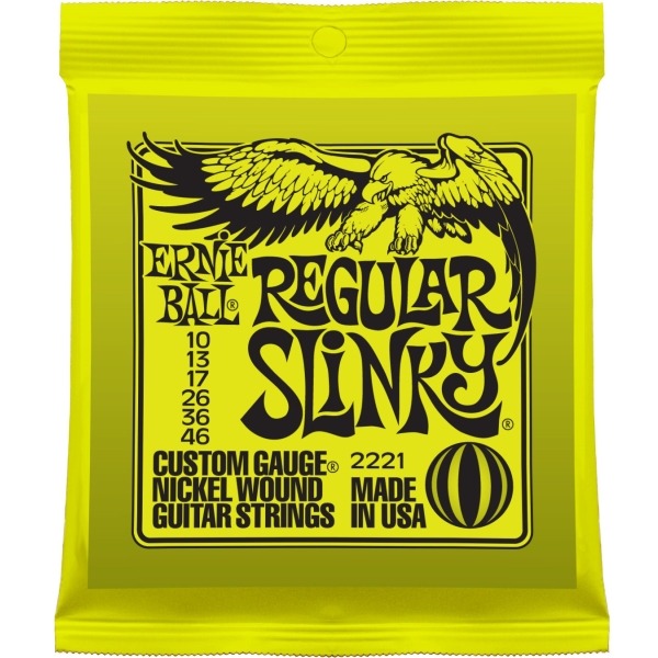 Ernie Ball 2221 老鷹牌-綠（0.10~0.46）【吉他弦專賣店/進口弦】 