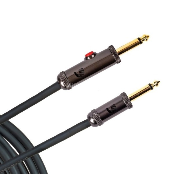 Daddario PW-AGL-15 美製吉他導線 15呎(雙直頭) 450公分 內建K開關【電木吉他/電吉他/電貝斯/所有樂器皆適用】 Daddario PW-AGL-15 美製吉他導線 15呎(雙直頭) 450公分 內鍵K開關【電木吉他/電吉他/電貝斯/所有樂器皆適用】