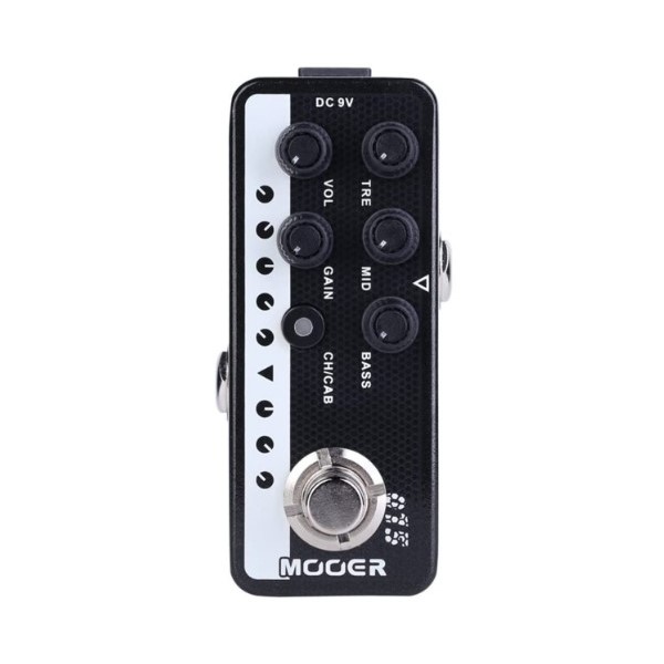 Mooer 015 Brown Sound 迷你音箱前級模擬效果器【Micro Preamp】【Brown-Sound】 