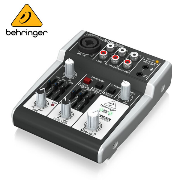 德國 Behringer XENYX 302USB / 耳朵牌 5軌 迷你混音器 錄音介面 台灣公司貨 德國 Behringer XENYX 302USB / 耳朵牌 5軌 迷你混音器 錄音介面 台灣公司貨