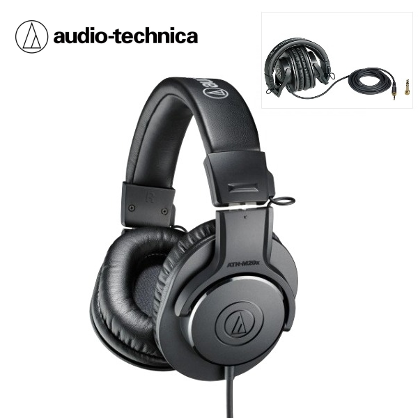 audio-technica 鐵三角 Ath-m20x 監聽耳機 / 錄音室監聽耳機 / 耳罩式耳機 m20x 台灣公司貨 audio-technica 鐵三角 Ath-m20x 監聽耳機 / 錄音室監聽耳機 / 耳罩式耳機 m20x 台灣公司貨