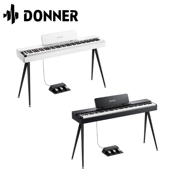 Donner OURA S100 88鍵電鋼琴 / 附原廠三音踏板 琴椅 台灣公司貨 Donner OURA Piano S100 88鍵電鋼琴 台灣公司貨
