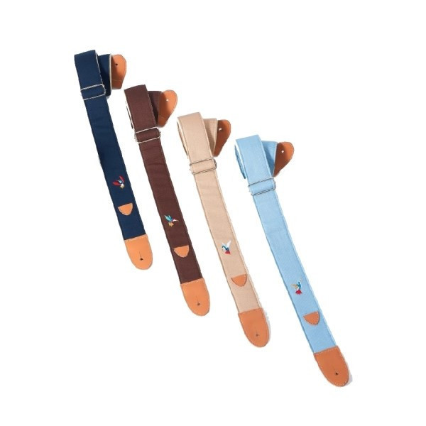 aNueNue HBS 蜂鳥精美刺繡 吉他/貝斯 寬背帶 Hummingbird Strap HBS Hummingbird Strap HBS