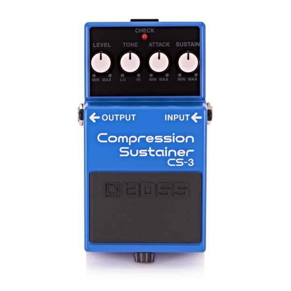 BOSS CS-3 壓縮效果器 【Compression Sustainer/經典壓縮/電吉他/BASS/單踏效果器/CS3/五年保固】 