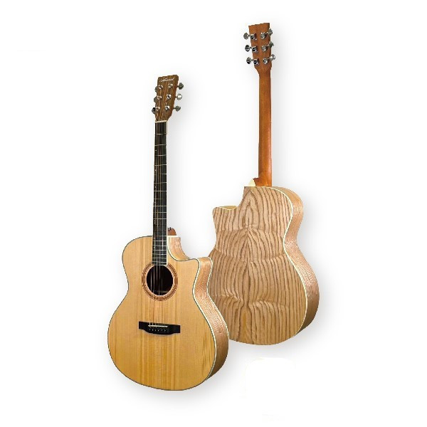 Neowood SGA-AC 民謠吉他 GA桶身 雲杉單板 41吋 SGAAC Neowood SGA-AC 41吋民謠吉他 GA桶身雲杉面單板 SGAAC
採用 Grand Auditorium 桶身缺角款設計,搭配雲杉面板與水曲柳木側背板,音色均衡飽滿,且彈奏舒適,適合各類型曲風。
側背板採用水曲柳（Ash）音色明亮、清脆,低頻顯明、共鳴開闊,聲音穿透力佳。

附原廠琴袋