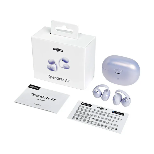 SHOKZ OpenDots Air 開放式耳夾耳機 E210 / 無線藍牙 雙振膜 台灣公司貨 SHOKZ OpenDots Air 開放式耳夾耳機 E210 / 無線藍牙 雙振膜 台灣公司貨