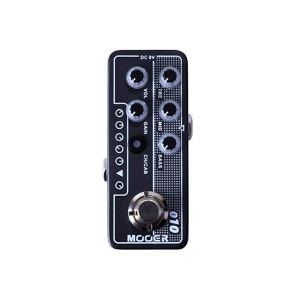 Mooer 010 Two Stone 迷你音箱前級模擬效果器【Micro Preamp】【Two Rock Coral】 
