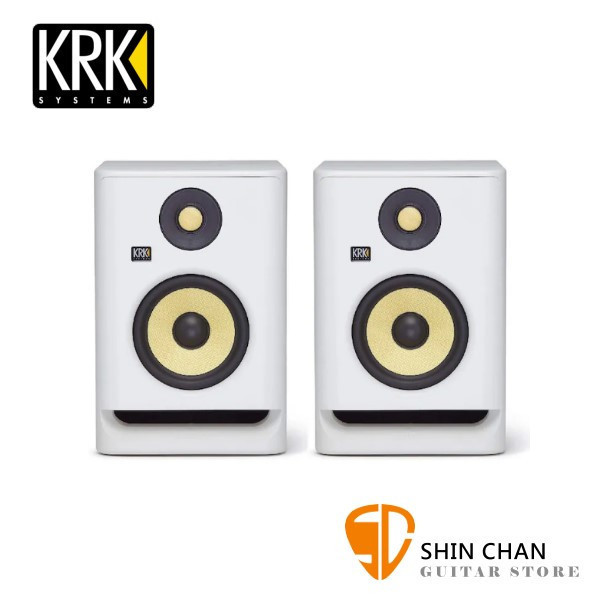 KRK Rokit RP5 G5 5吋 白色 專業錄音室 監聽喇叭（一對2入）【台灣保固公司貨】RP5G5W KRK Systems ROKIT 5 Generation Five 是同級別中最先進的錄音室監聽喇叭。
無論製作排行榜熱門單曲、電影配樂,或個人音樂專案,它都能以驚人的清晰度捕捉每一個聲音細節。