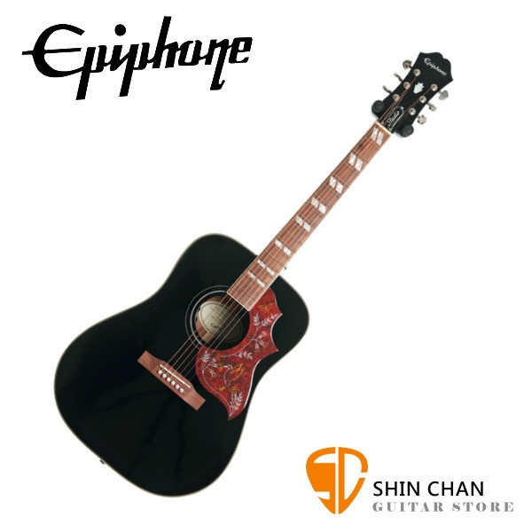 Epiphone Hummingbird Studio 蜂鳥系列 單板 可插電民謠吉他 電木吉他 黑色 採用實心雲杉木面板與桃花心木背側板,音色清亮且溫暖均衡,無論是錄音或現場表演,都能呈現自然細膩的原音,內建 Fishman 拾音系統,提供即插即用的舞台便利性與穩定音質。
【獨家另贈吉他琴袋、背帶、Pick】