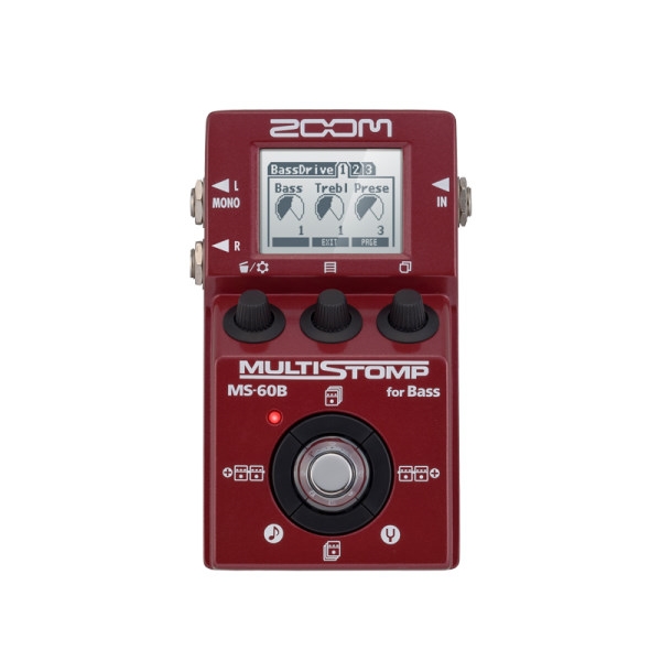 ZOOM MS-60B 貝斯單顆型綜合效果器【MS60B】 