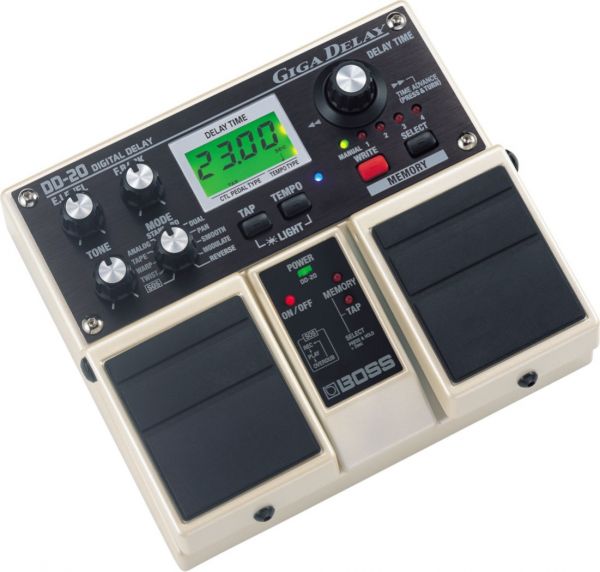 BOSS DD-20 Giga Delay 雙踏板效果器/ 贈原廠變壓器 DD20 / 兩年保固 DD-20