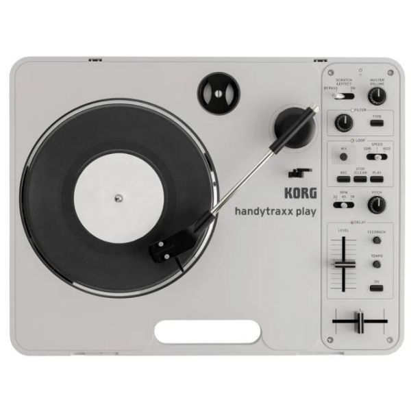 KORG handytraxx Play 黑膠唱盤 / 黑膠唱片機 易攜帶型 DJ推薦 刷碟最佳化 / 台灣公司貨 KORG handytraxx Play 黑膠唱盤 / 黑膠唱片機 易攜帶型 DJ推薦 刷碟最佳化 / 台灣公司貨