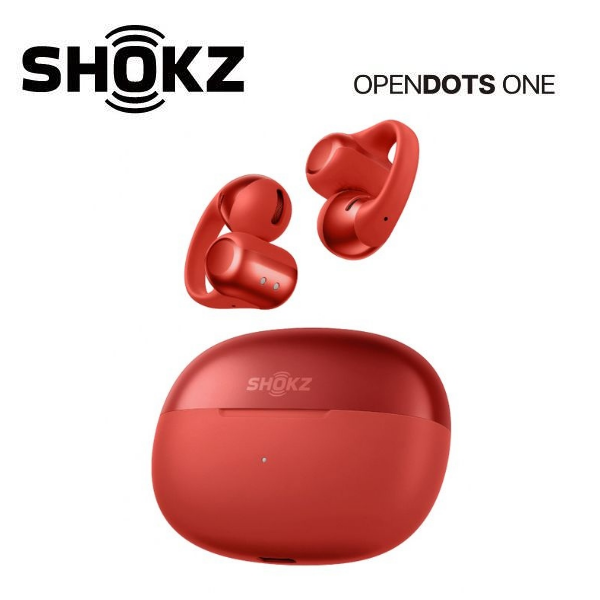 SHOKZ OpenDots ONE E310 限量紅 / 耳夾式藍牙耳機/開放式耳機/杜比音效 台灣公司貨保固 SHOKZ OpenDots ONE E310 耳夾式藍牙耳機/開放式耳機/杜比音效 台灣公司貨保固