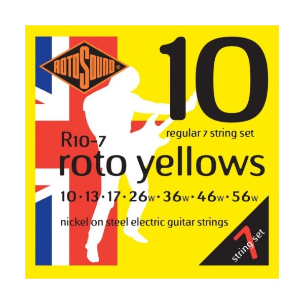 ROTOSOUND R10-7 7弦電吉他弦 (10-56)【英國製/吉他弦/R-10-7】 