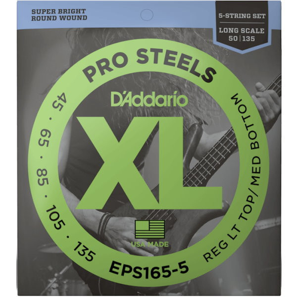 D'addario EPS165-5 五弦 貝斯弦 【Bass Strings/Daddario】 【Bass Strings/Daddario】