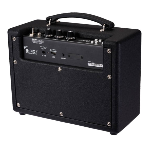 Fender Indio 2 可攜帶藍牙喇叭 / 內建電池 四單體驅動 60W 復古黑Tolex 台灣公司貨 Fender Indio 2 可攜帶藍牙喇叭 / 內建電池 四單體驅動 60W 復古黑Tolex 台灣公司貨