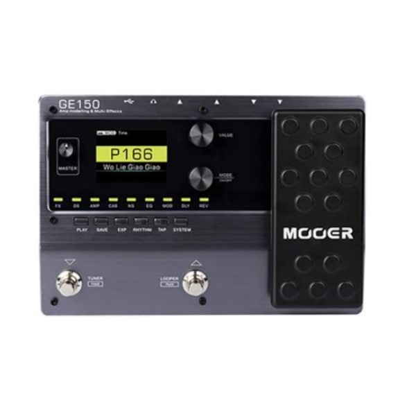 Mooer GE150 音箱模擬 綜合效果器 內建表情踏板 80秒循環錄音功能 【GE-150】 