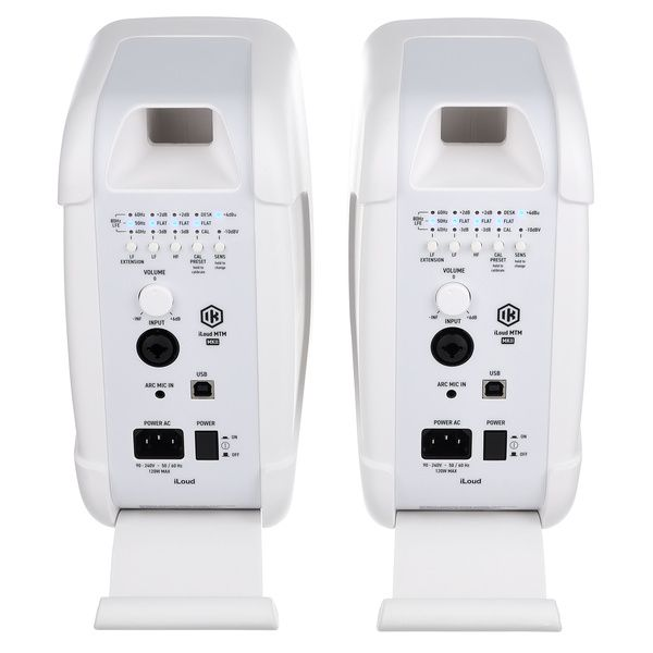IK Multimedia iLoud MTM MKII Pair 主動式監聽喇叭 / 一對兩顆 白色 台灣公司貨 IK Multimedia iLoud MTM MKII Pair 主動式監聽喇叭 / 一對兩顆 黑色 台灣公司貨