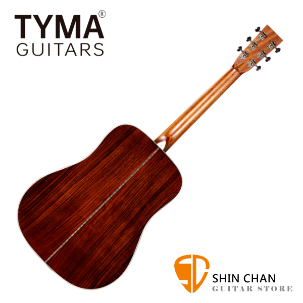 TYMA TD-28V 升級版 復刻黃金年代 D-42系列 全單板 3A雲杉木面單 / 印度玫瑰木側背單板 D桶 民謠吉他 附贈原廠吉他琴盒 TYMA TD-28V 升級版 復刻黃金年代 D42系列 全單板 3A雲杉木面單 / 印度玫瑰木側背單板 D桶 民謠吉他 附贈原廠吉他琴盒