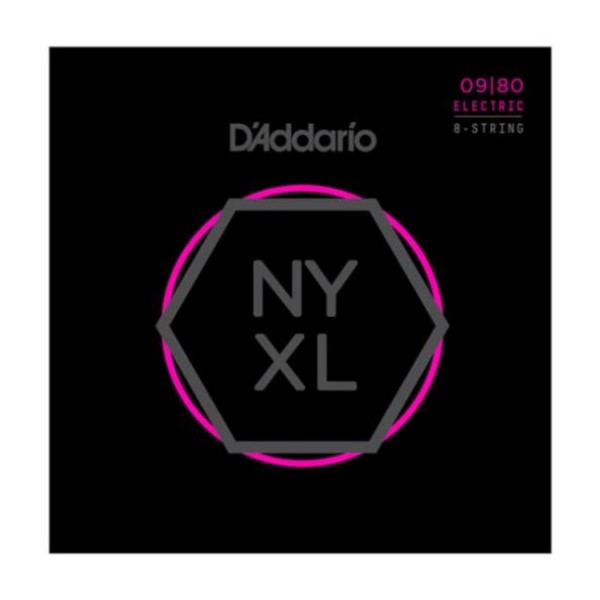 美國 DAddario NYXL-0980 (09-80) 8弦電吉他弦【NYXL0980/吉他弦專賣店/DAddario】 
