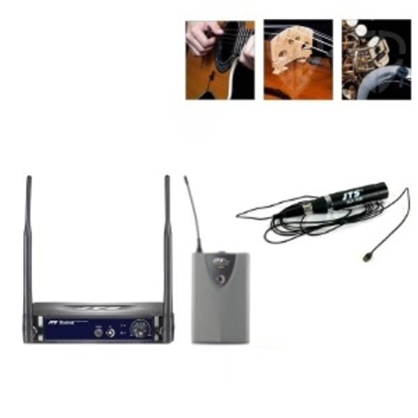 Jts 無線樂器麥克風- 吉他/ 小提琴/ 薩克斯風 專用 無線收音組 升級Bnc加粗天線 訊號增強更穩定【型號:Cx-500+Us-8011db+Pt-850Bmi】 