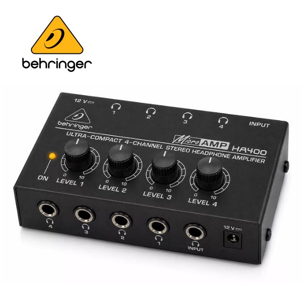Behringer HA400 耳朵牌 迷你 耳機分配器 / 耳機擴大器  立體聲耳擴 台灣公司貨 Behringer HA400 耳朵牌 迷你 耳機分配器 / 耳機擴大器  立體聲耳擴 台灣公司貨