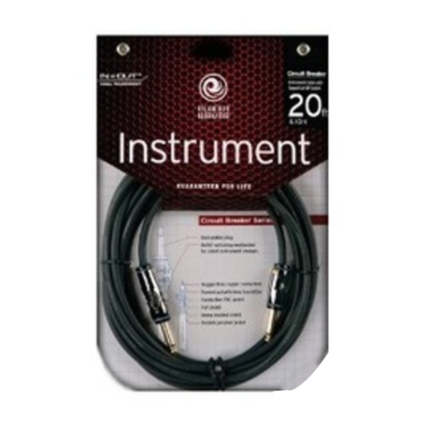 Planet Waves PW-AG-20 Circuit Breaker 頂級20呎導線-快拆開關頭(雙直頭) 