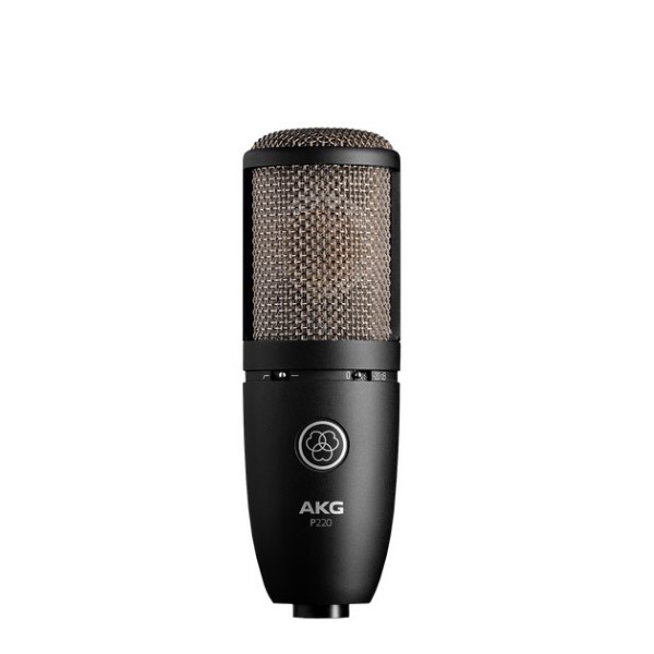 AKG P220 電容式 大震模 麥克風 心型指向 附原廠便攜盒、避震架【P-220】 