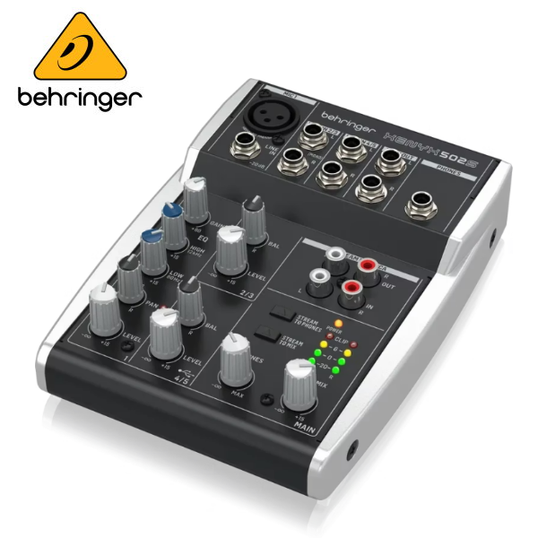 德國 Behringer XENYX 502S 5軌混音器 / 耳朵牌 錄音介面 直播神器 台灣公司貨 德國 Behringer XENYX 502S 5軌混音器 / 耳朵牌 錄音介面 直播神器 台灣公司貨