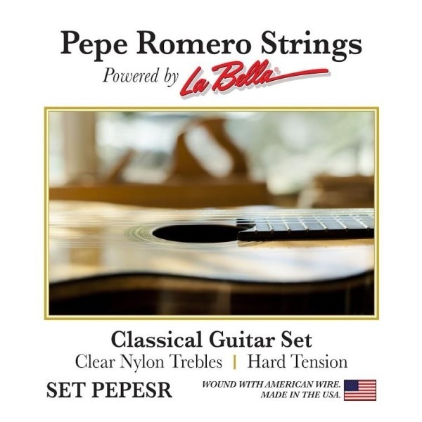 Pepe Romero Strings 專業級 高張力 古典吉他弦 型號: Set Pepesr 美製/古典弦【La Bella】 