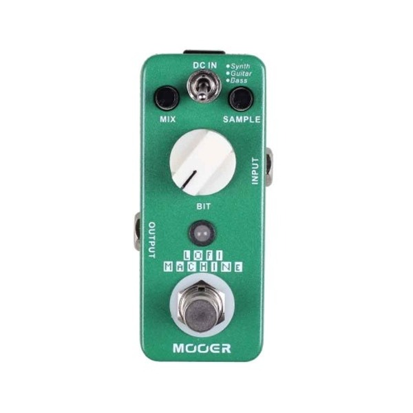 Mooer Lofi Machine 採樣精度效果器【Sample Reducing Pedal】【Micro系列 Lm】 