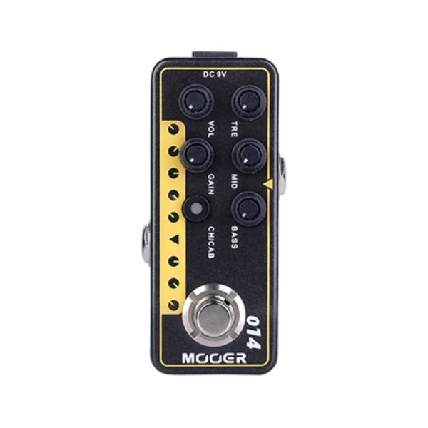Mooer 014 Taxidea Taxus 迷你音箱前級模擬效果器【Micro Preamp】【Taxidea-Taxus】 