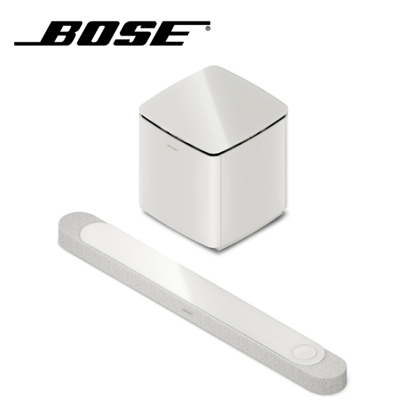 Bose LifeStyle Ultra 白色 Soundbar 聲霸 + Subwoofer 無線重低音 / 杜比全景聲家庭影院組合 台灣公司貨 Bose LifeStyle Ultra 白色 Soundbar 聲霸 + Subwoofer 無線重低音 / 杜比全景聲家庭影院組合 台灣公司貨