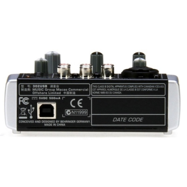 德國 Behringer XENYX 302USB / 耳朵牌 5軌 迷你混音器 錄音介面 台灣公司貨 德國 Behringer XENYX 302USB / 耳朵牌 5軌 迷你混音器 錄音介面 台灣公司貨