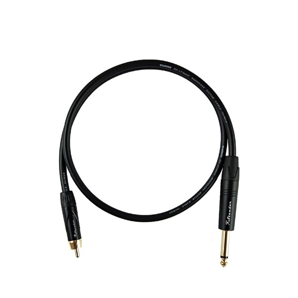 Stander C-PR-112 2公尺 6.3 TS to RCA 專用轉接線【CPR112】 