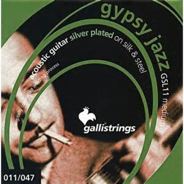 Galli Gsl-11 纏絲銀民謠吉他弦（11-47）【Galli品牌/木吉他弦專賣店/軟弦/Gsl11】 