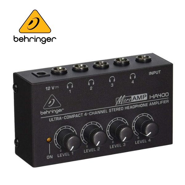 Behringer HA400 耳朵牌 迷你 耳機分配器 / 耳機擴大器  立體聲耳擴 台灣公司貨 Behringer HA400 耳朵牌 迷你 耳機分配器 / 耳機擴大器  立體聲耳擴 台灣公司貨