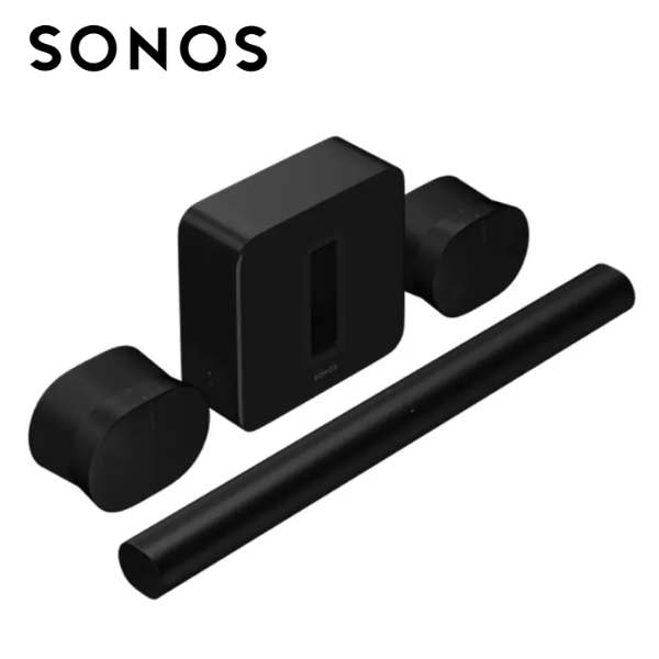 SONOS 旗艦級家庭劇院套裝組 Arc Ultra聲霸 + Sub G4 + Era300二顆 / 環繞無線智能 黑色 台灣公司貨 SONOS 旗艦級家庭劇院套裝組 Arc Ultra聲霸 + Sub G4 + Era300二顆 / 環繞無線智能 白色 台灣公司貨