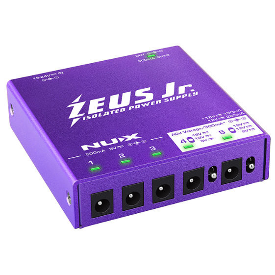 NUX ZEUS Jr.NIP-Z6 6孔獨立電源供應器 Isolated Power Supply NIPZ6 NUX ZEUS Jr.NIP-Z6 6孔獨立電源供應器 Isolated Power Supply NIPZ6