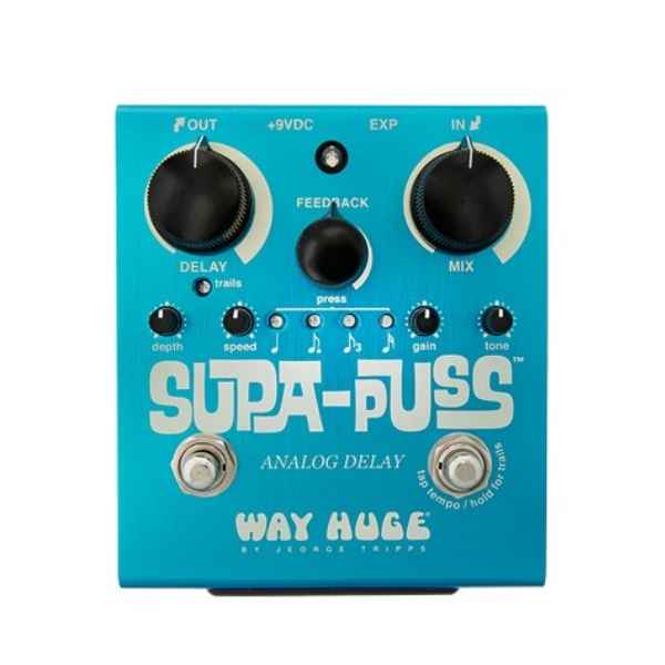 Dunlop WHE707 延遲效果器【Supa-Puss Analog Delay/WHE-707】 