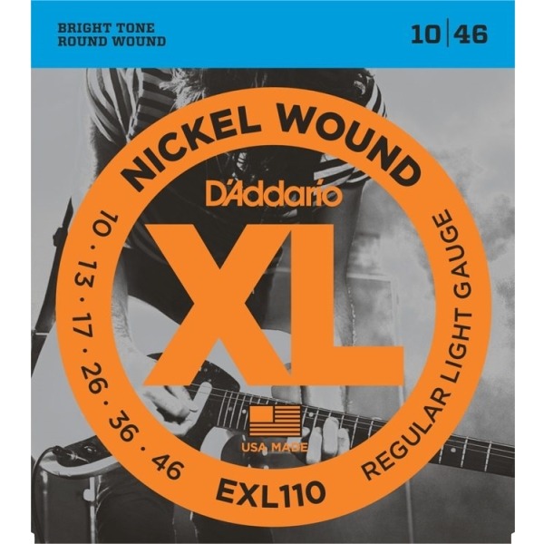 Daddario Exl110 電吉他弦(10-46) 美國製 Exl-110 Daddario 