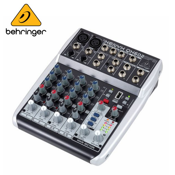 德國 Behringer QX602MP3 6軌 混音器 / 耳朵牌 台灣公司貨 德國 Behringer QX602MP3 6軌 混音器 / 耳朵牌 台灣公司貨